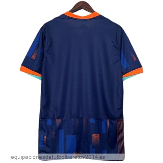 Nuevo Tailandia 2ª Camiseta Holanda 2024 Azul Baratas